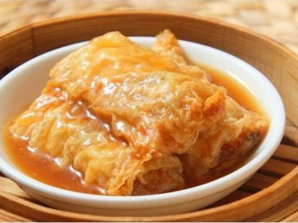 Veg&Pork Beancurd Roll(3Pc)