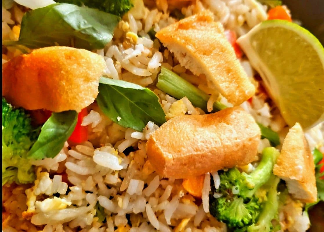 Vegetable Fried Rice (Kao-Pad-Pak)