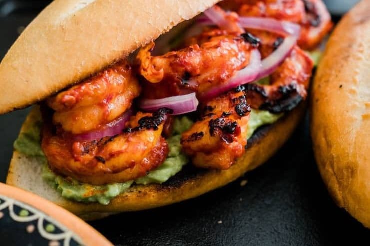 Shrimp Torta