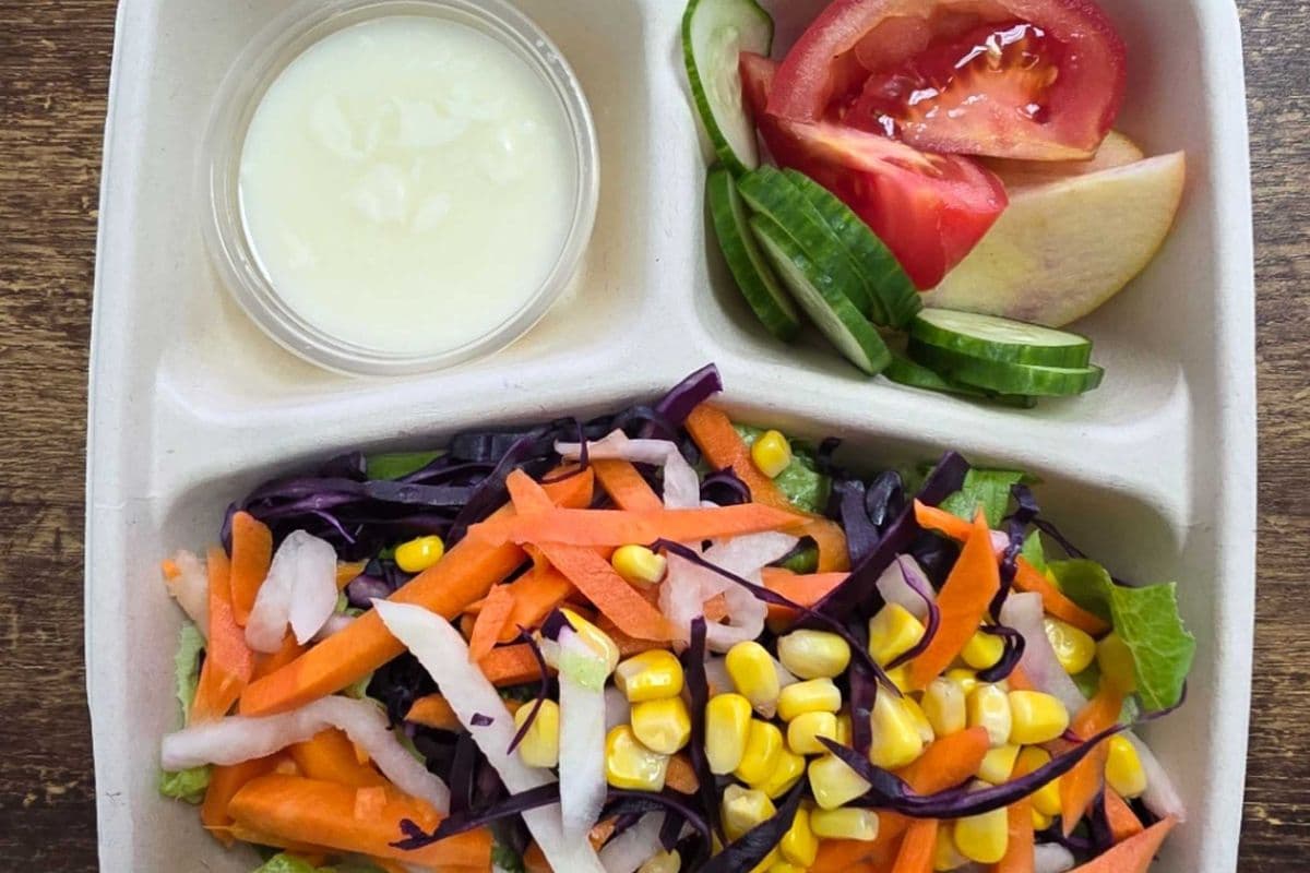 Salad Bowl w/ Sour Mayonnaise Dressing