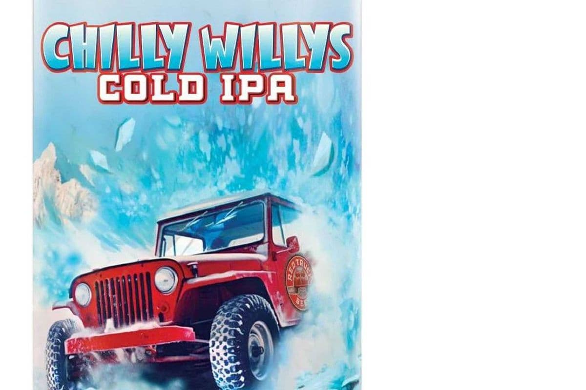 Red Truck Chilly Willys Cold IPA, Single Can(473mL) (1 x 473mL)