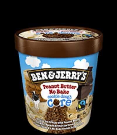 Ben & Jerry's Core Peanut Butter Fudge No Bake
