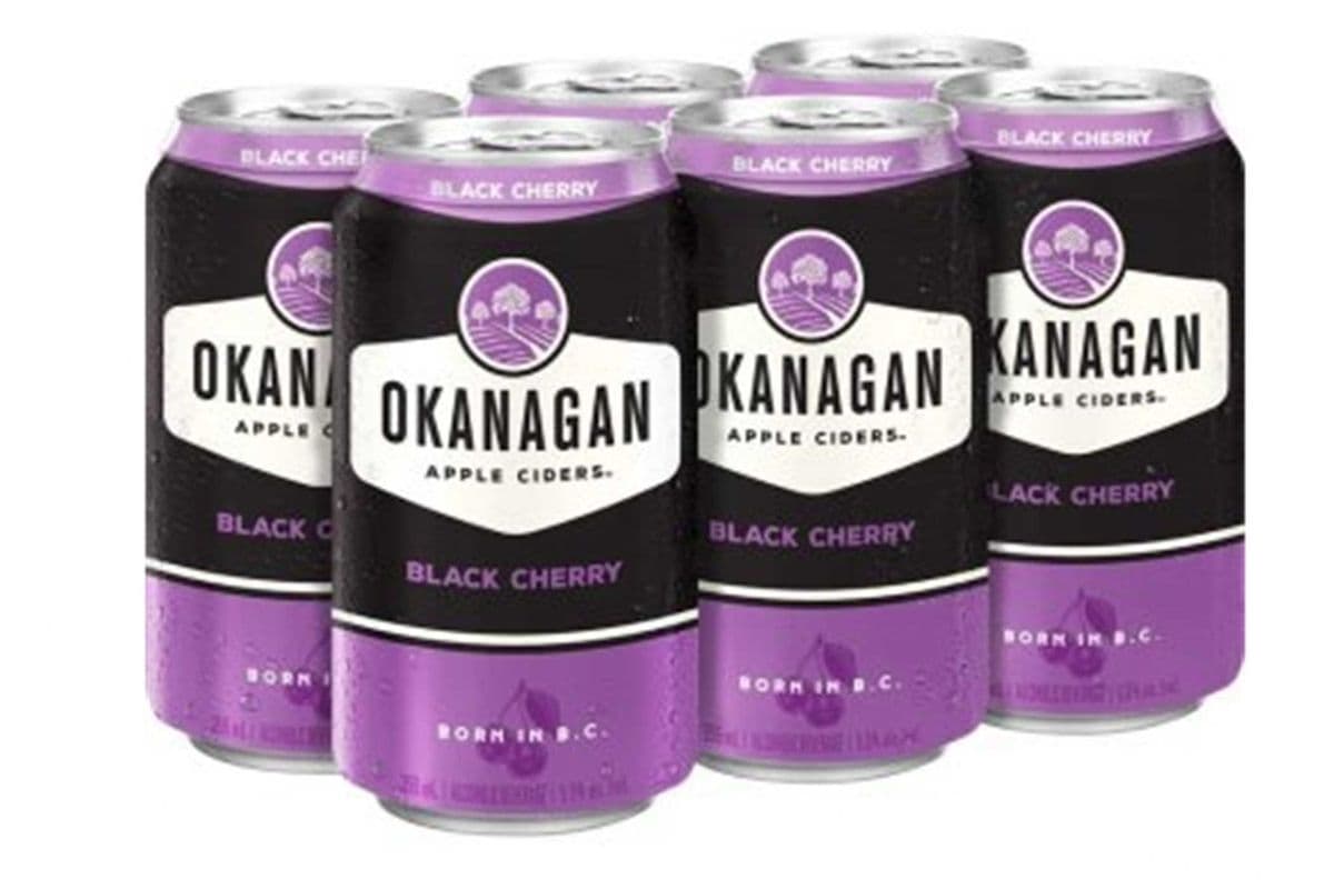 OKANAGAN PREMIUM BLACK CHERRY-(6CANS) (6 x 355 ML)