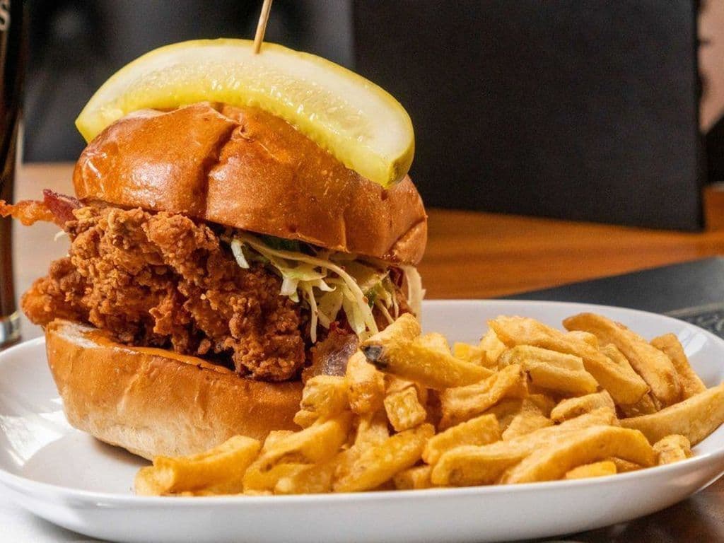 Famous Southern Fried Chicken Sandwich