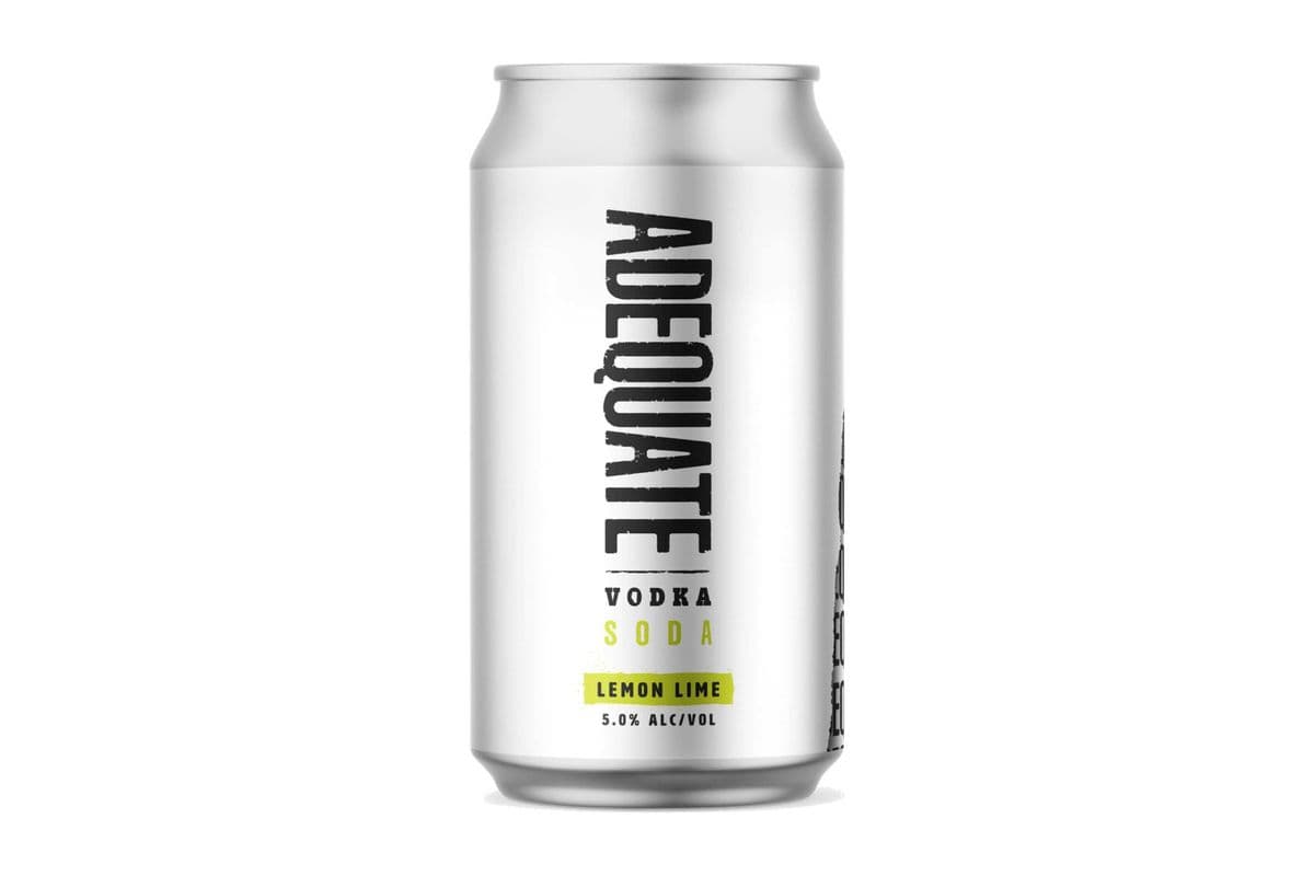 Single Adequate Vodka Soda (1 x 355ml Can)