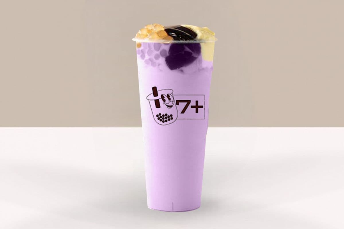 Thé au lait de Taro / Taro Milk Tea