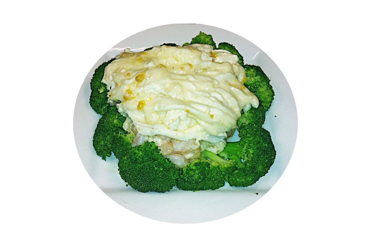 97. Stir-Fried Scallop or Sweet Corn or Egg White 粟米茸帶子蛋白
