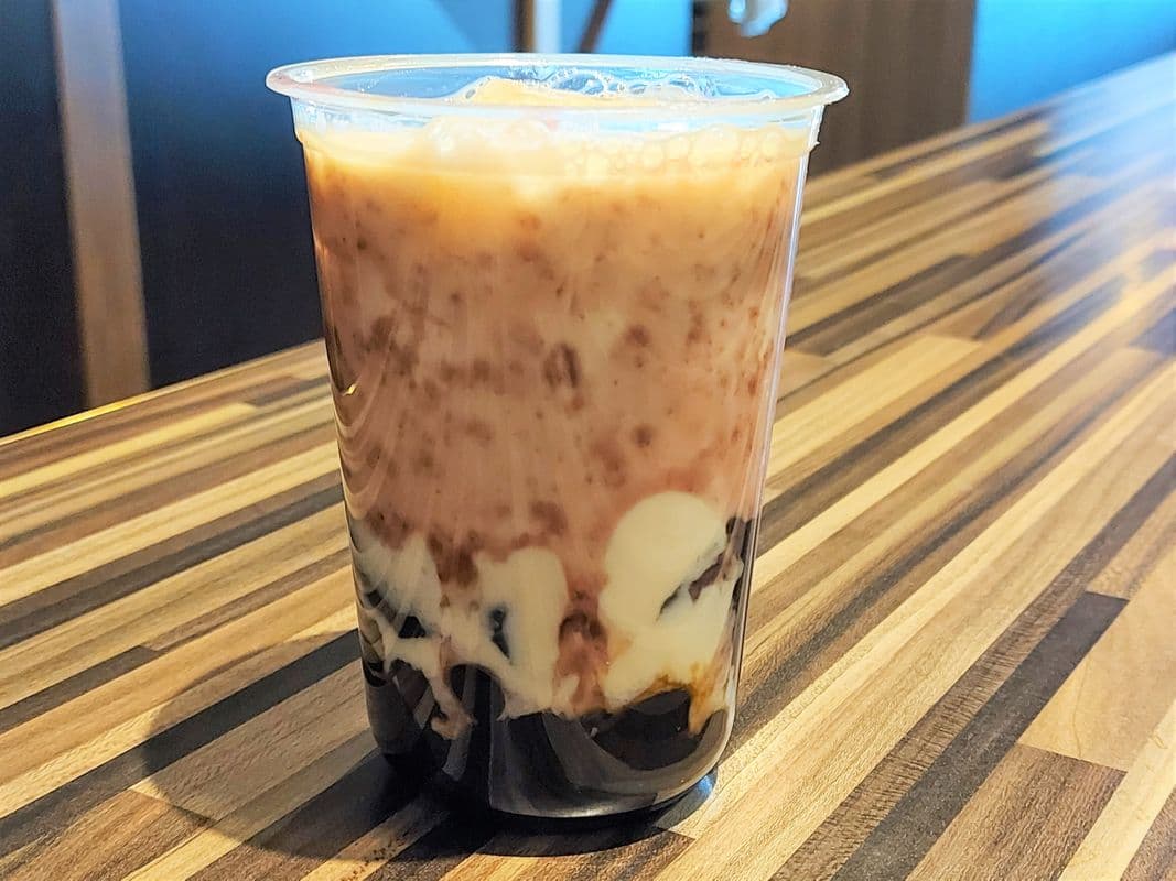 Blueberry and Brown Sugar Milk Bubble Tea (NB7)