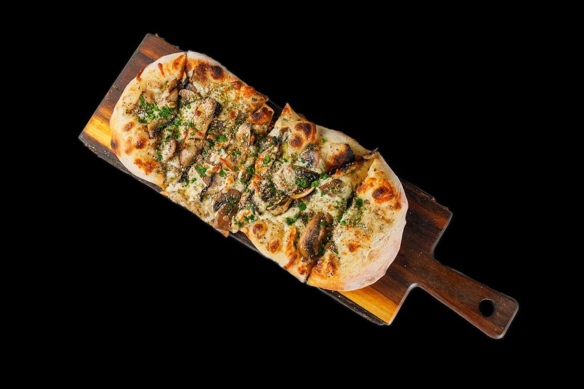 Mushroom and Herbs Pizza