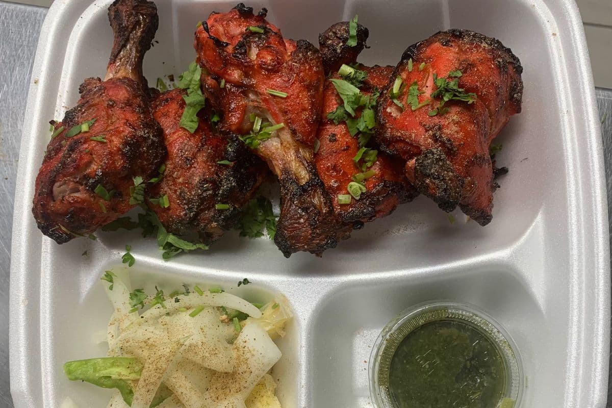 Cooked Tandoori Chicken Leg/Thigh (1 lb)