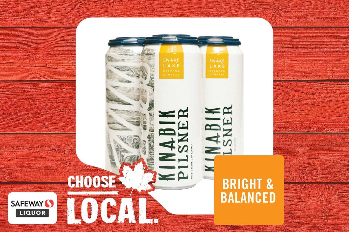 Snake Lake Kinabik Pilsner (4 x 473 ml)