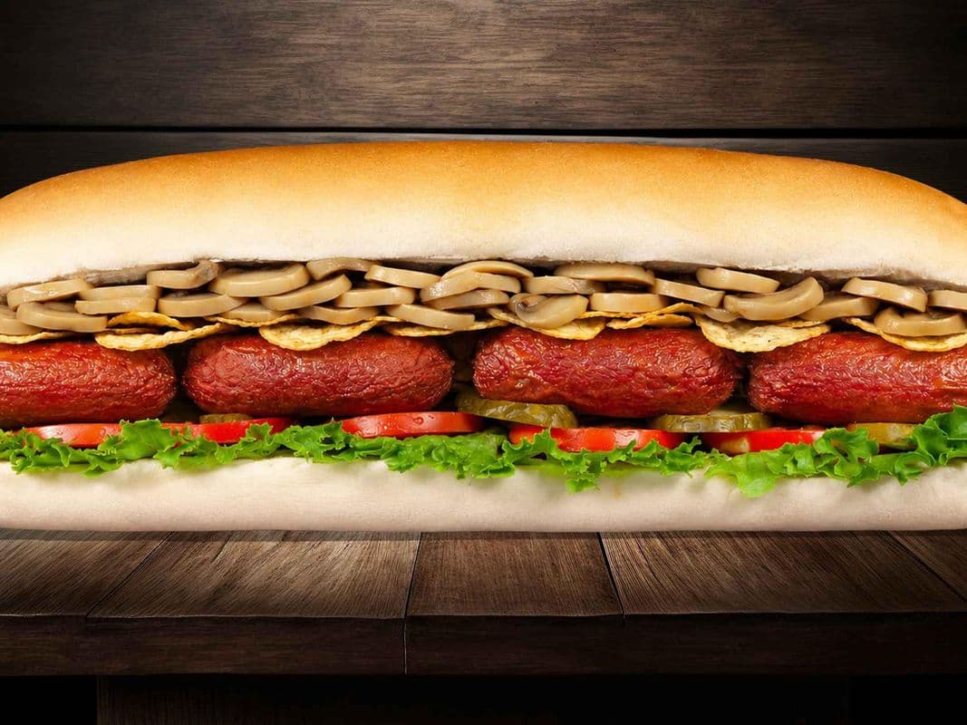 Special Frankfurter Sandwich