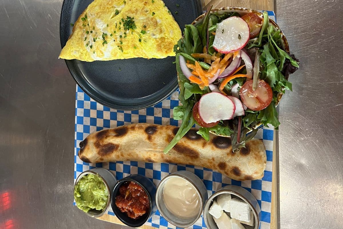 Mediterranean Stuffed Omelette