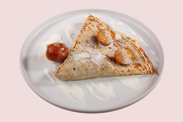 Gulab Jamun Crepe