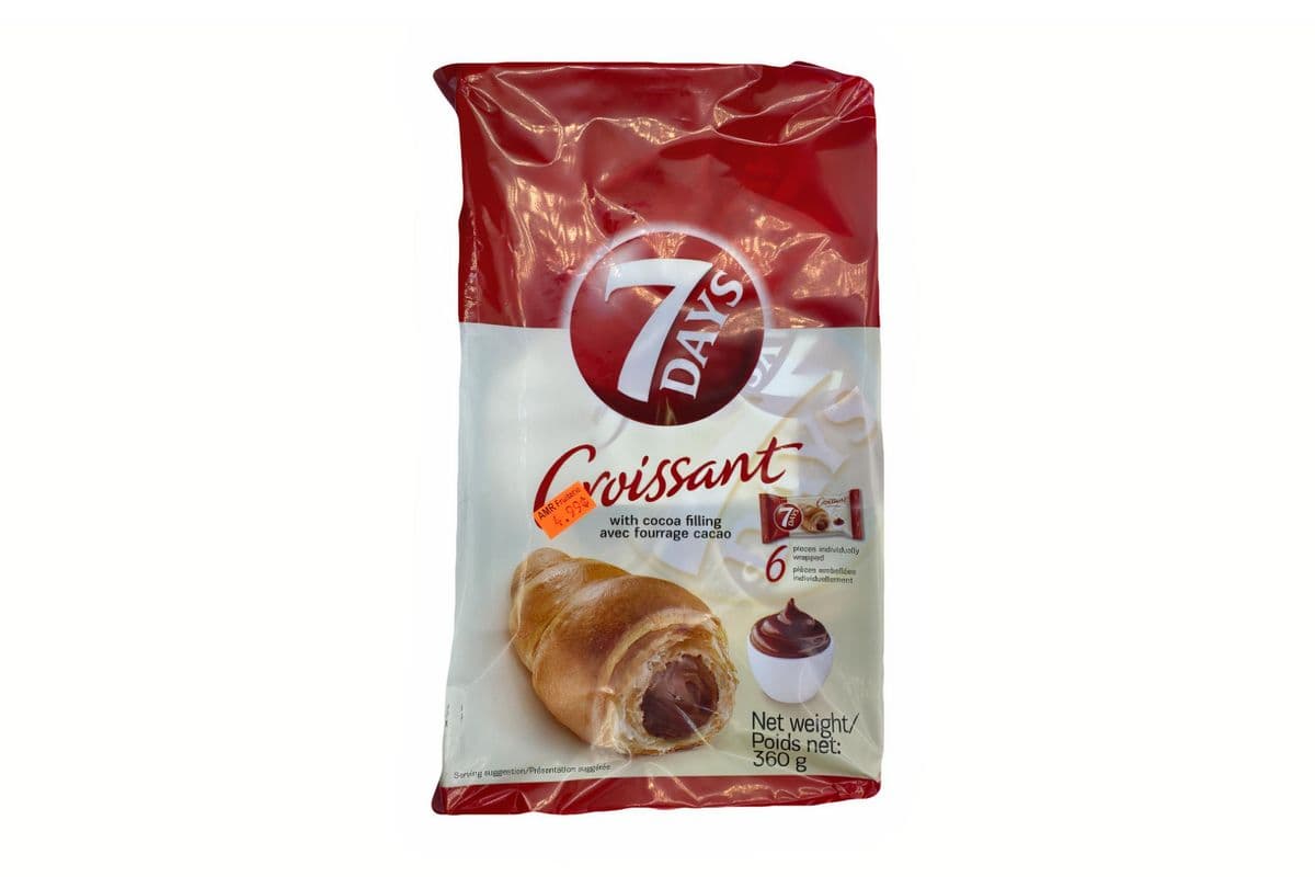 7 Days Croissant avec garniture cacao / Croissant with Cocoa Filling (360 g)