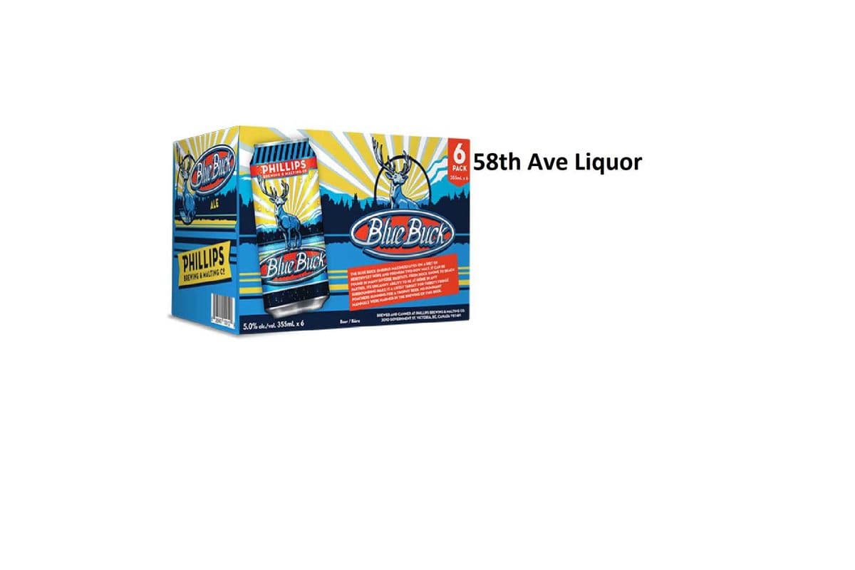 PHILLIPS BLUE BUCK ALE 6 CANS (1 x 6x355ML)