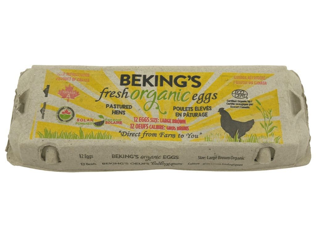 Bekings Organic Brown (Dozen)