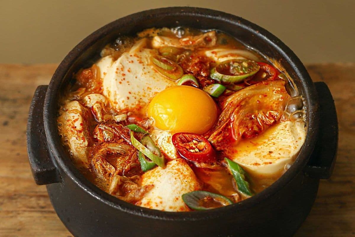 Spicy Pork Sundubu