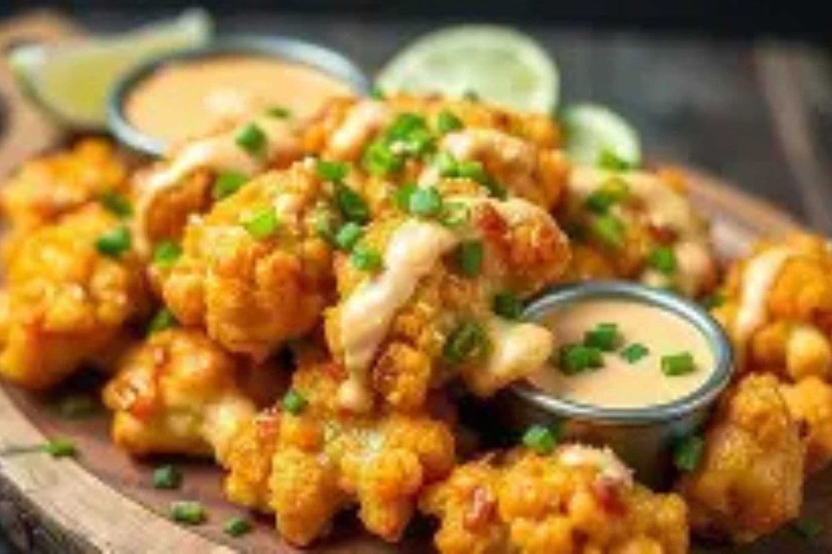 CRISPY VEGETARIAN CAULIFLOWER WINGS