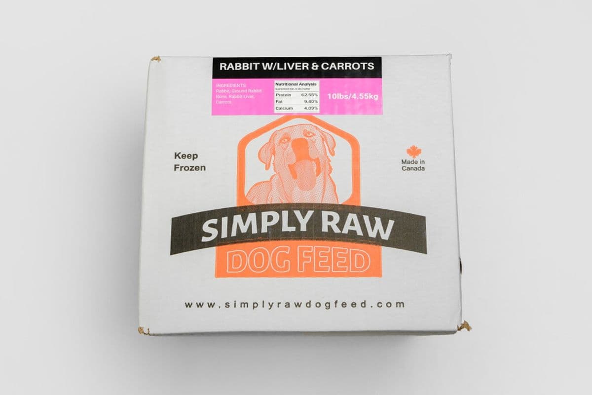Simply Raw - Rabbit with Liver and Carrots - (10lbs)