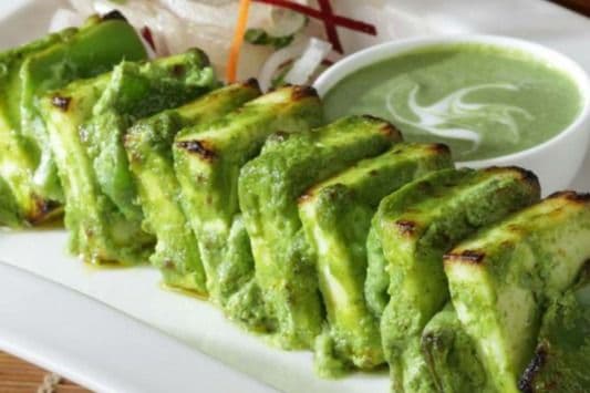 Haryali Paneer Tikka