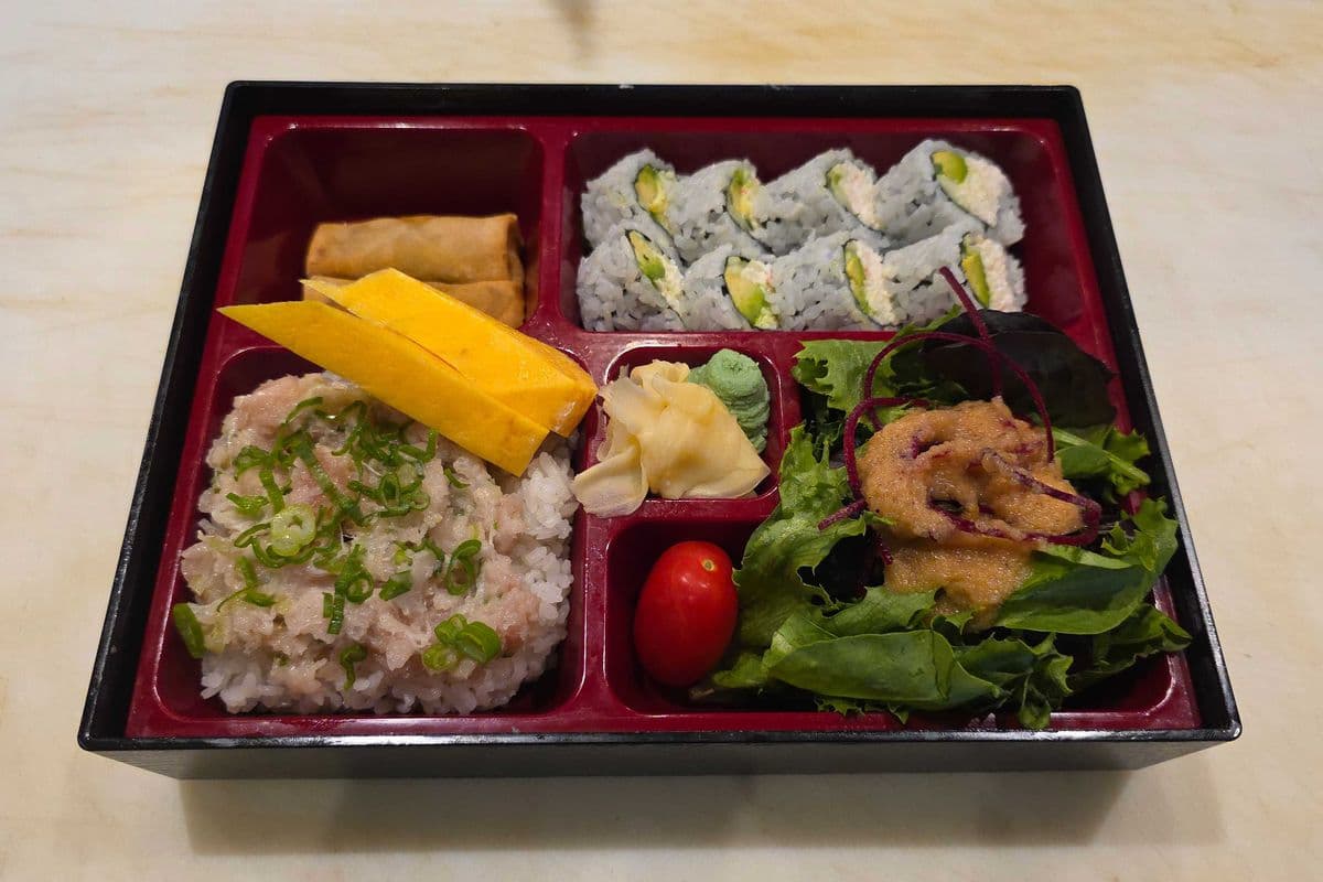 Negitoro Donburi Lunch Box