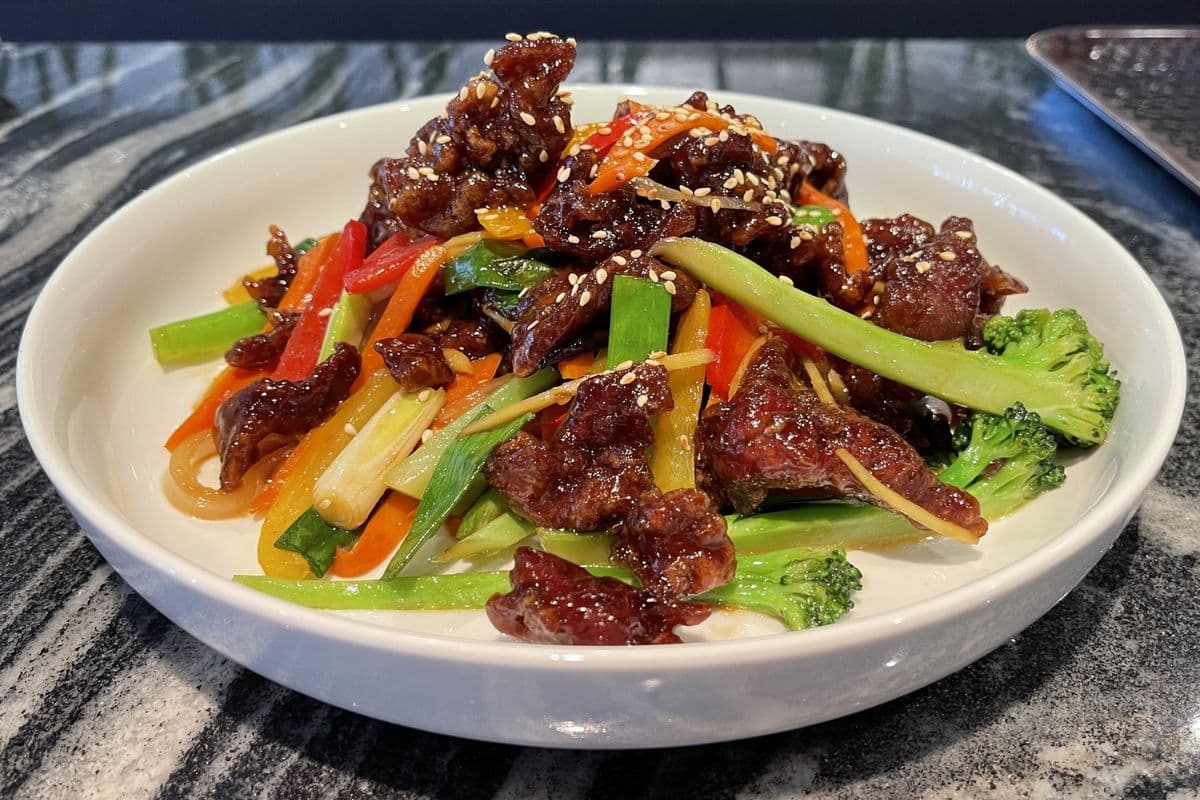 Ginger Beef and Broccoli