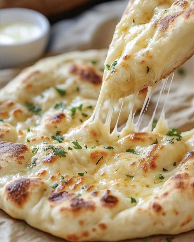 Cheese Naan / Cheese Naan