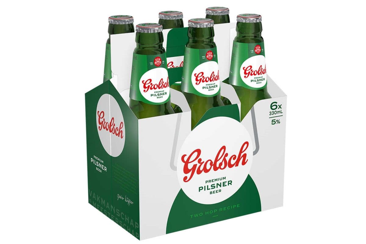 GROLSCH PREMIUM PILSNER BEER 6 bottles 330 ML (1 x 330 ML)