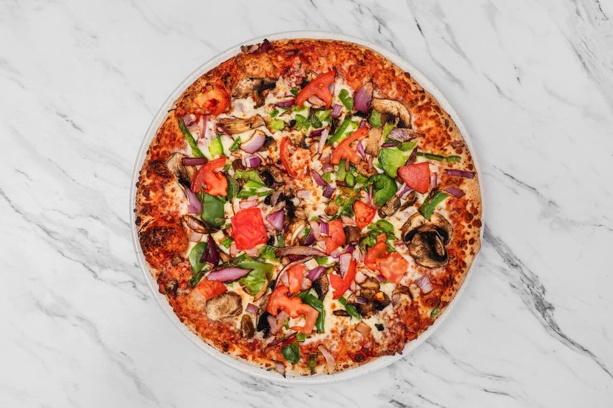 Two Large Vegetarian Pizza