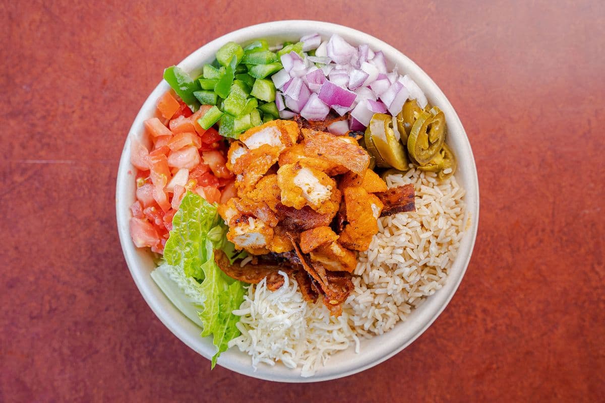 6" Petita - Spicy Buffalo Chicken Rice Bowl (330 Cals)