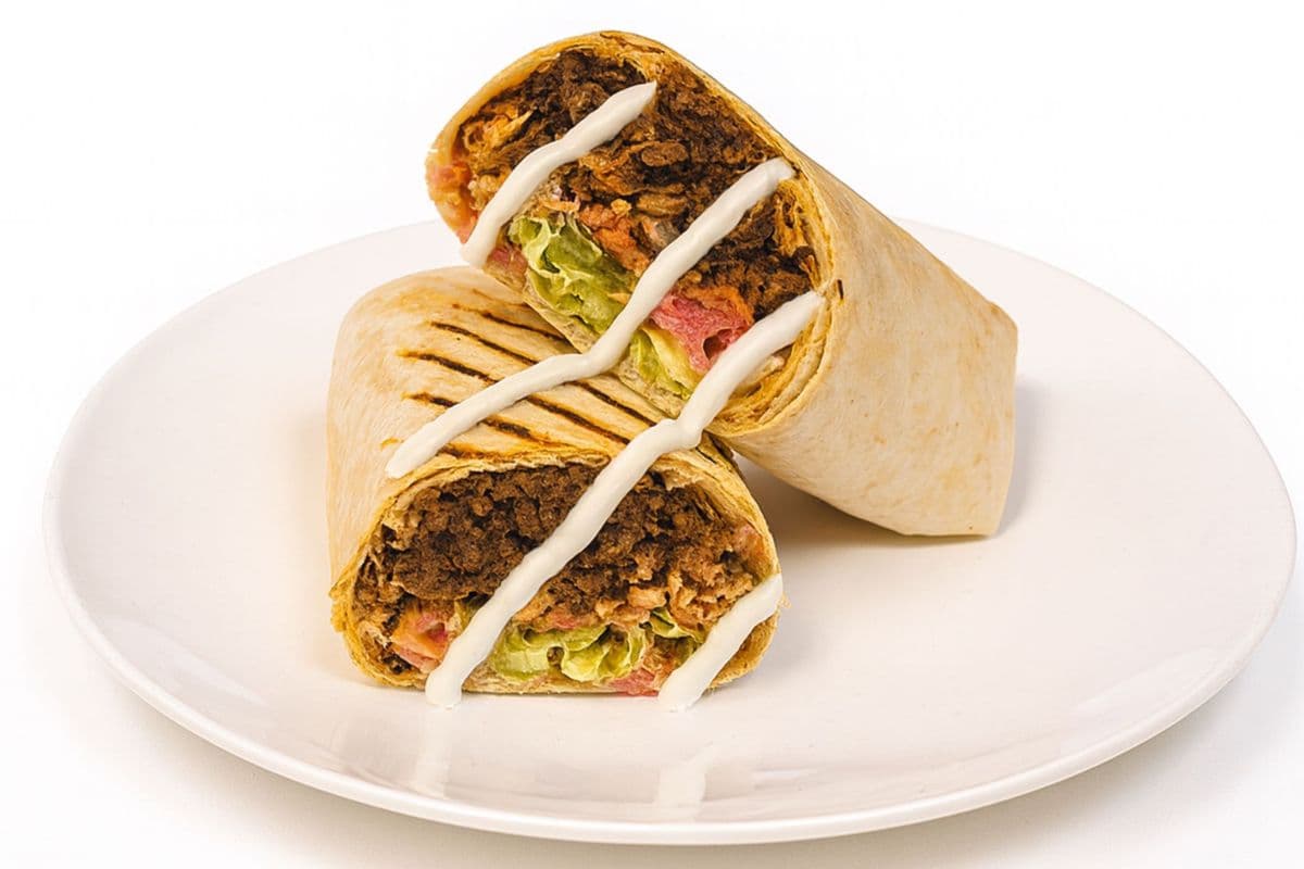 Mixed Shawarma Wrap (Beef and Lamb)