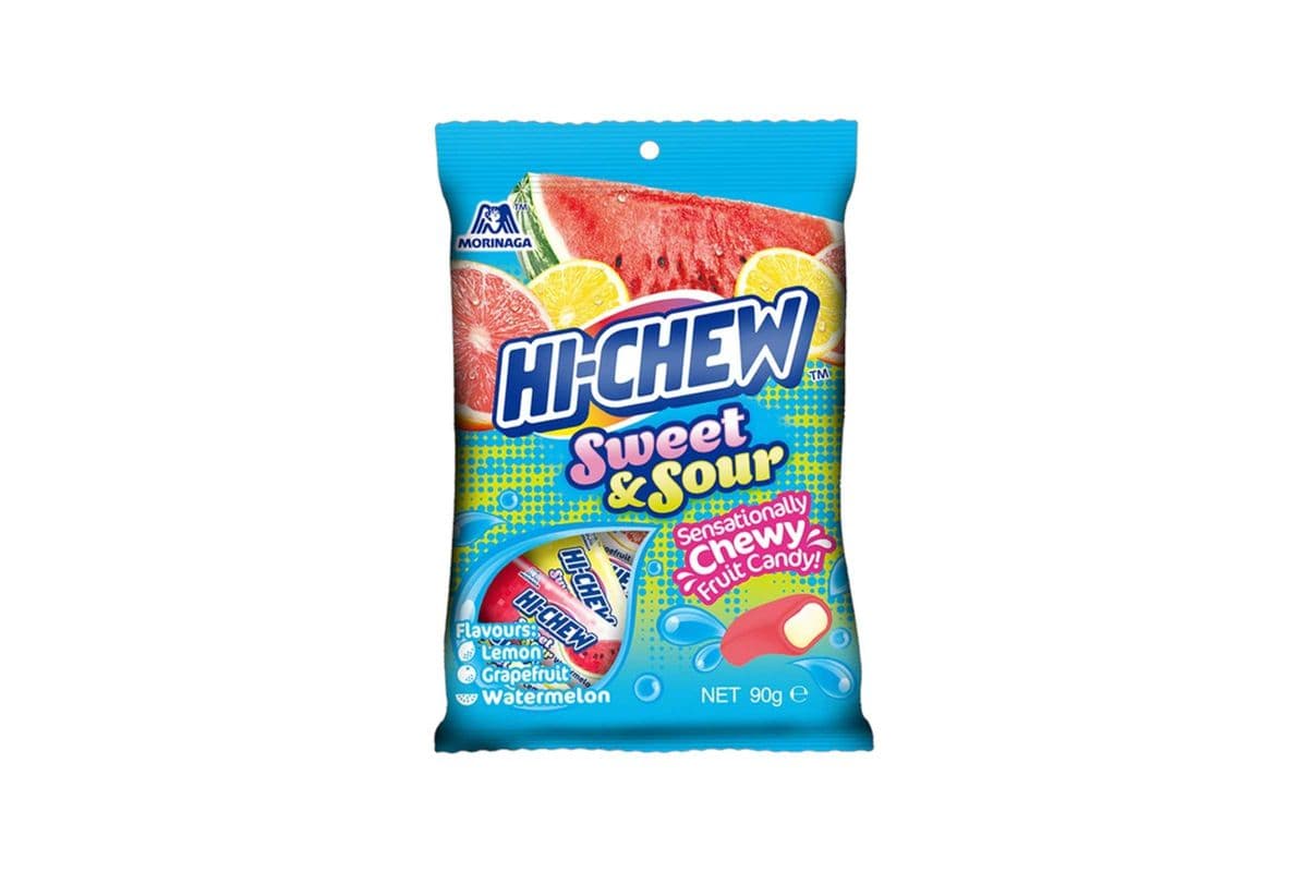 Hi-Chew Gummies Sweet & Sour (Thailand) (90g) (70 Cal)
