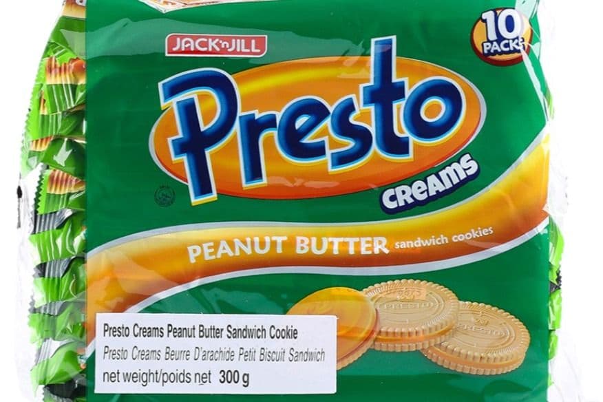 Presto Creams (Peanut Butter) (300g)