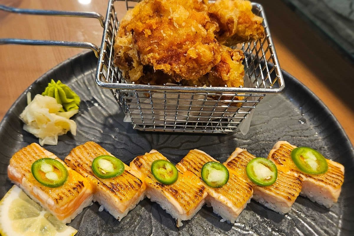 Karage & Oshi combo