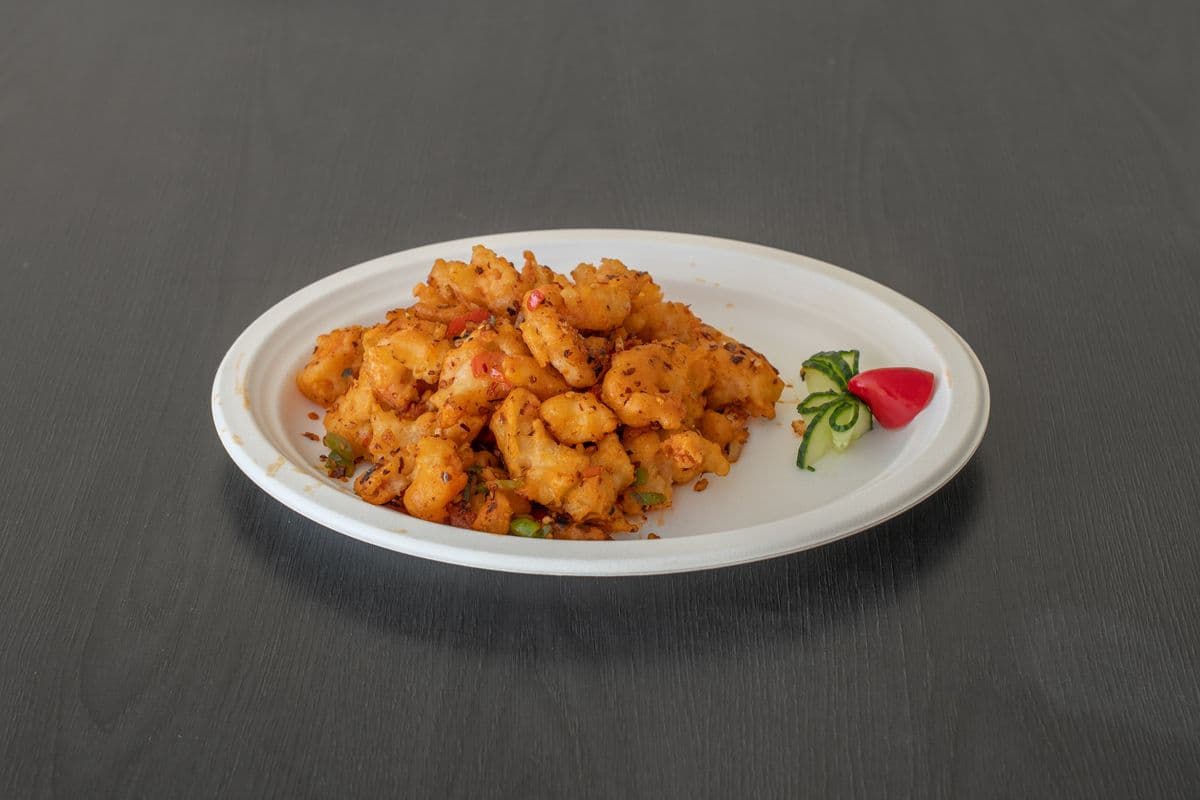 95. Spicy Salt and Pepper Shrimp