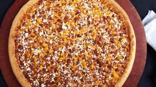 Triple-Cheese Pizza