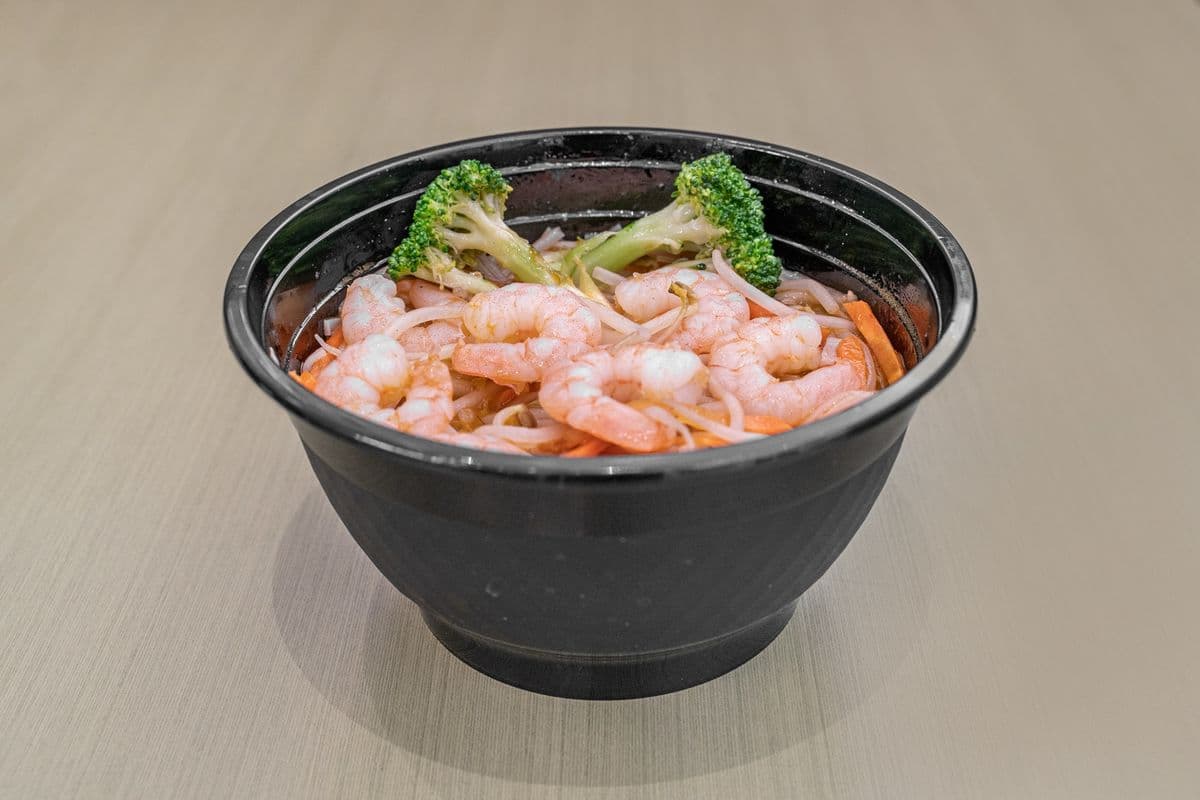 Noodle Soup with Shrimp