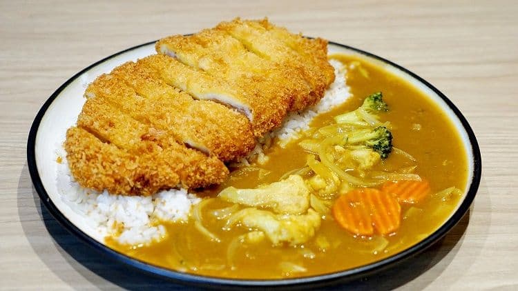 Curry Pork Cutlet on Rice