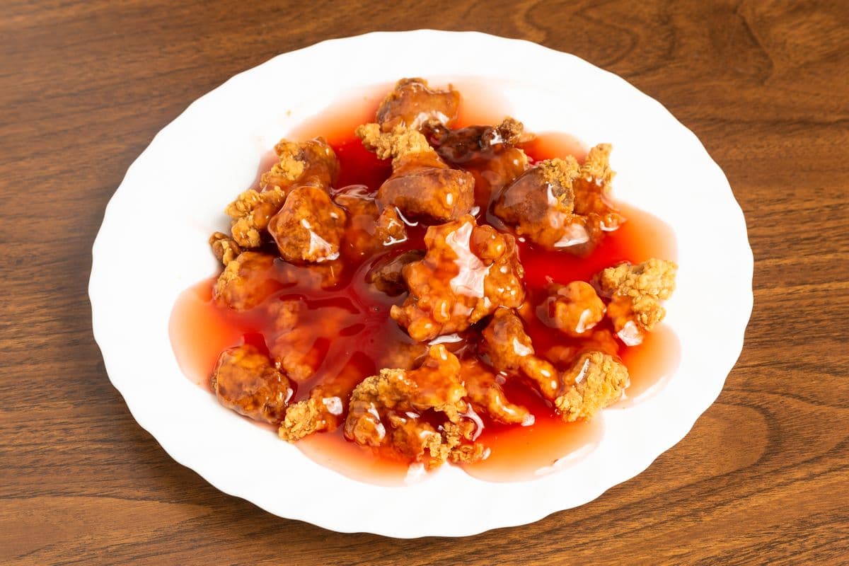 82. Sweet and Sour Boneless Pork