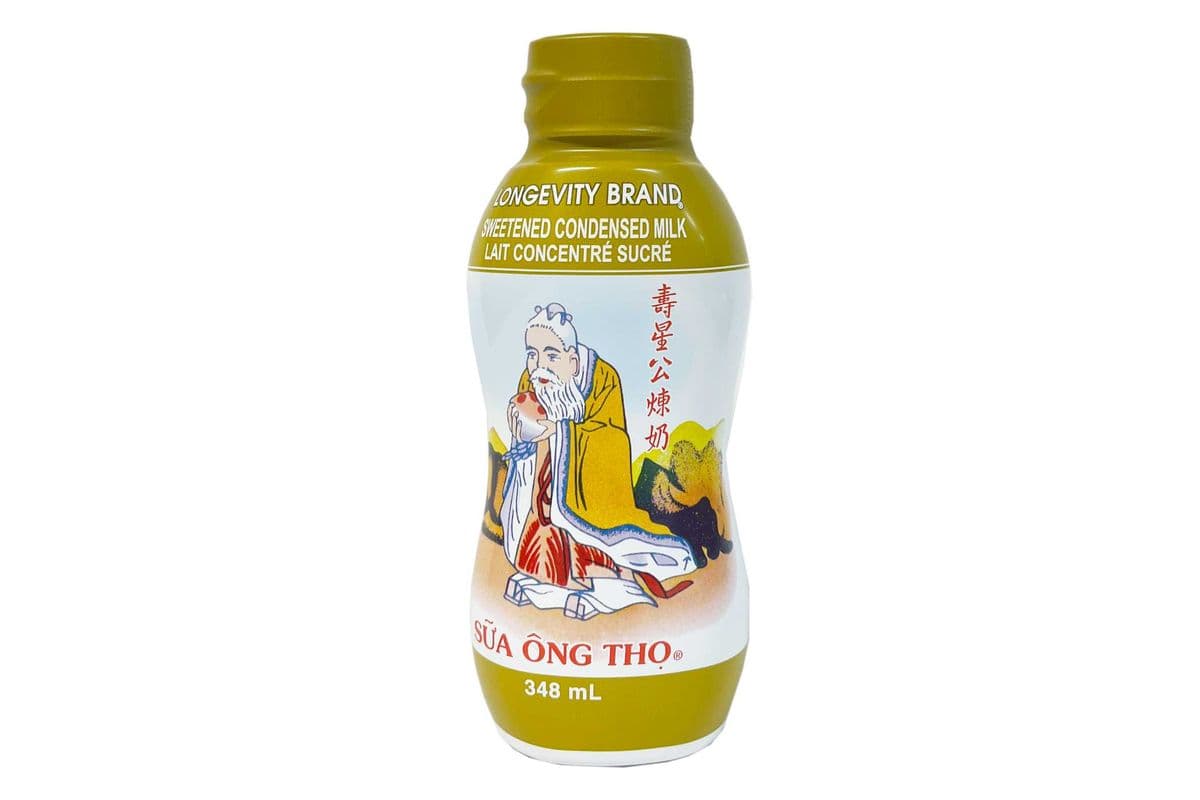 Longevity Sweetened Condensed Milk in Bottle (348 ml)
