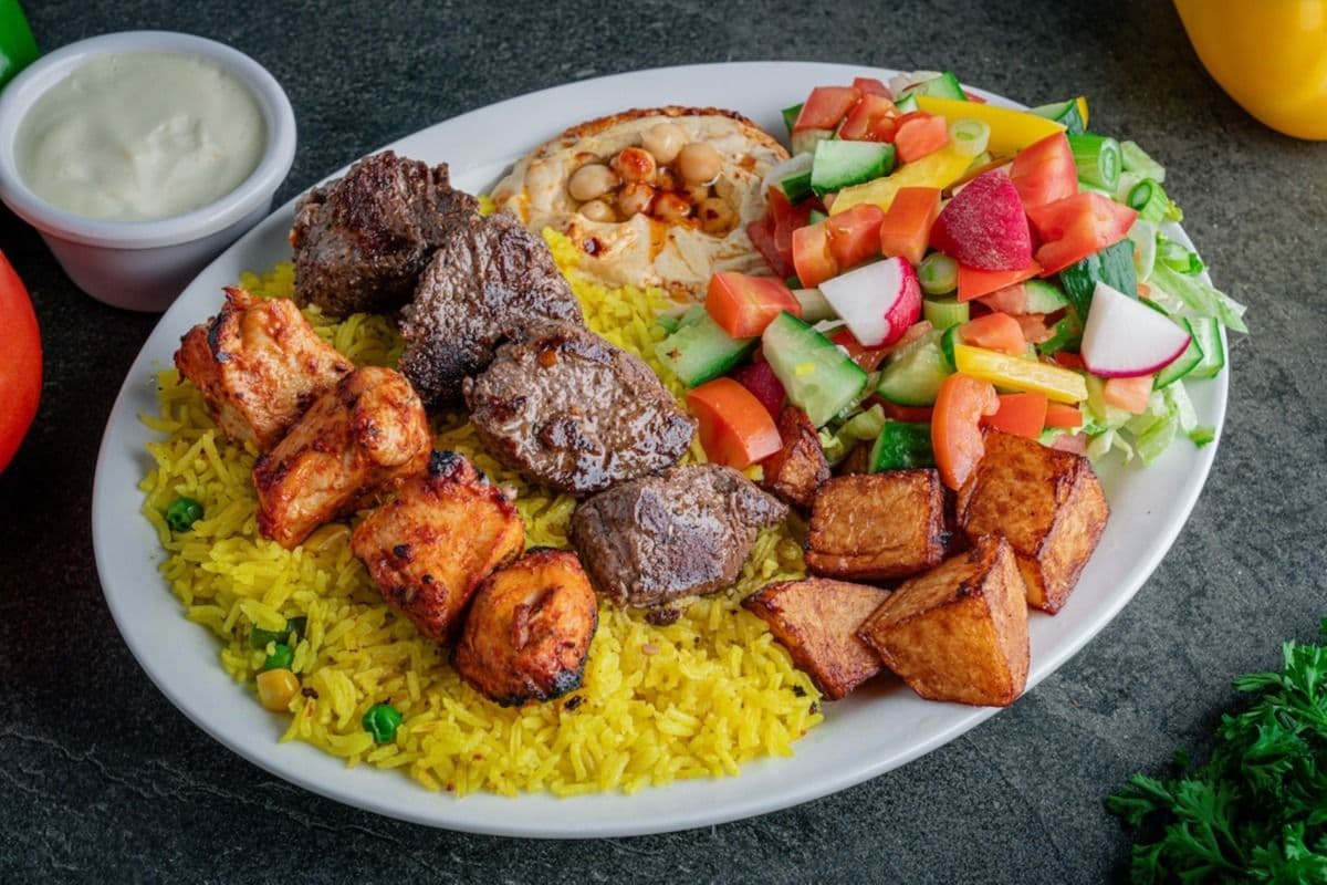 Shish Tawouk & Tenderloin Plate