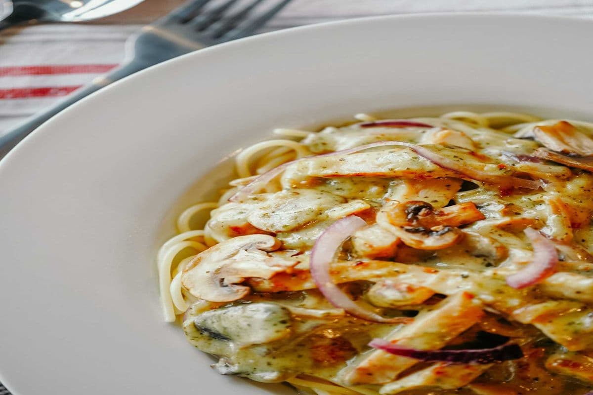 Regular Pesto Chicken Pasta