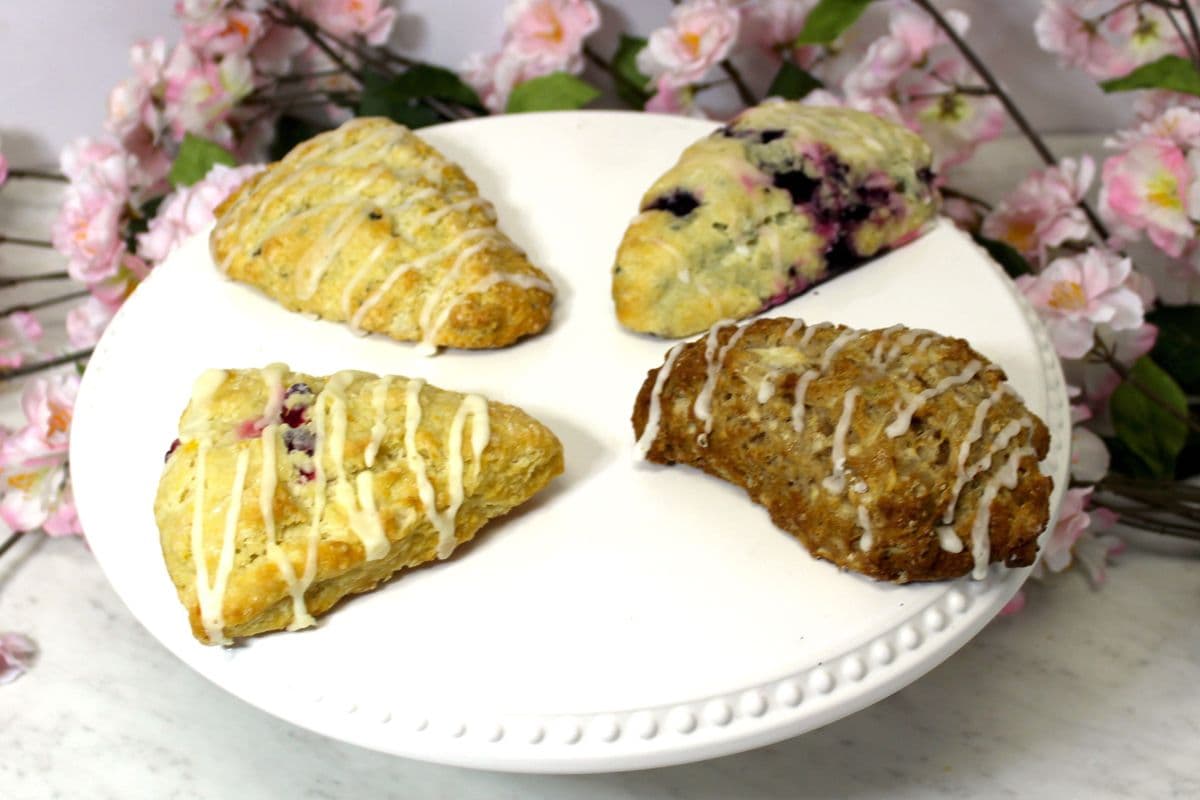 Cranberry orange Scone
