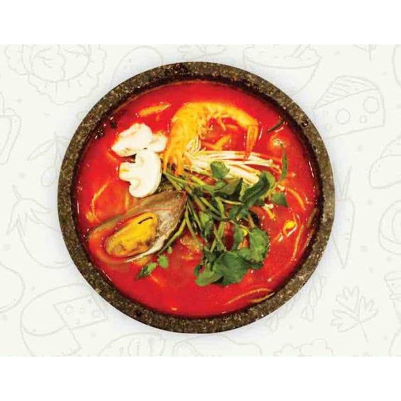 24. Spicy Udon with Mixed Seafood