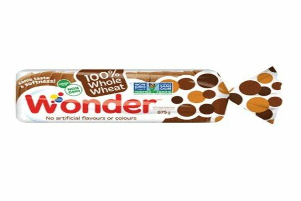 Wonder whole wheat Bread (675g) (190 Cal)