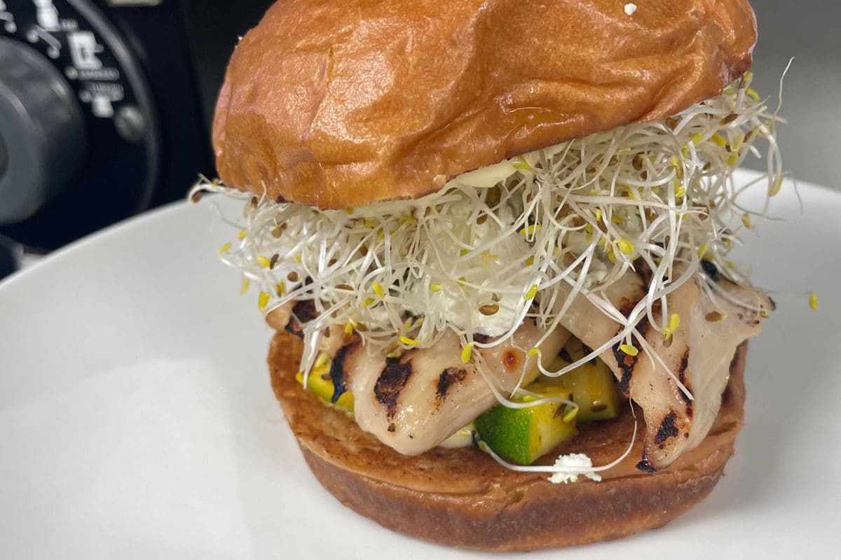 Nourish Chicken Burger