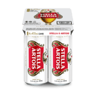 Stella Artois (4 Can x 473 mL)