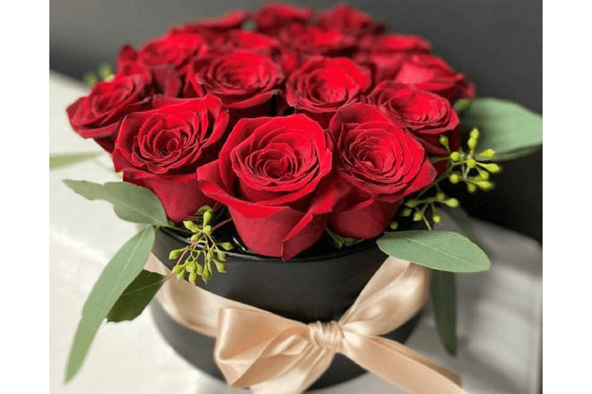 Round Rose Box