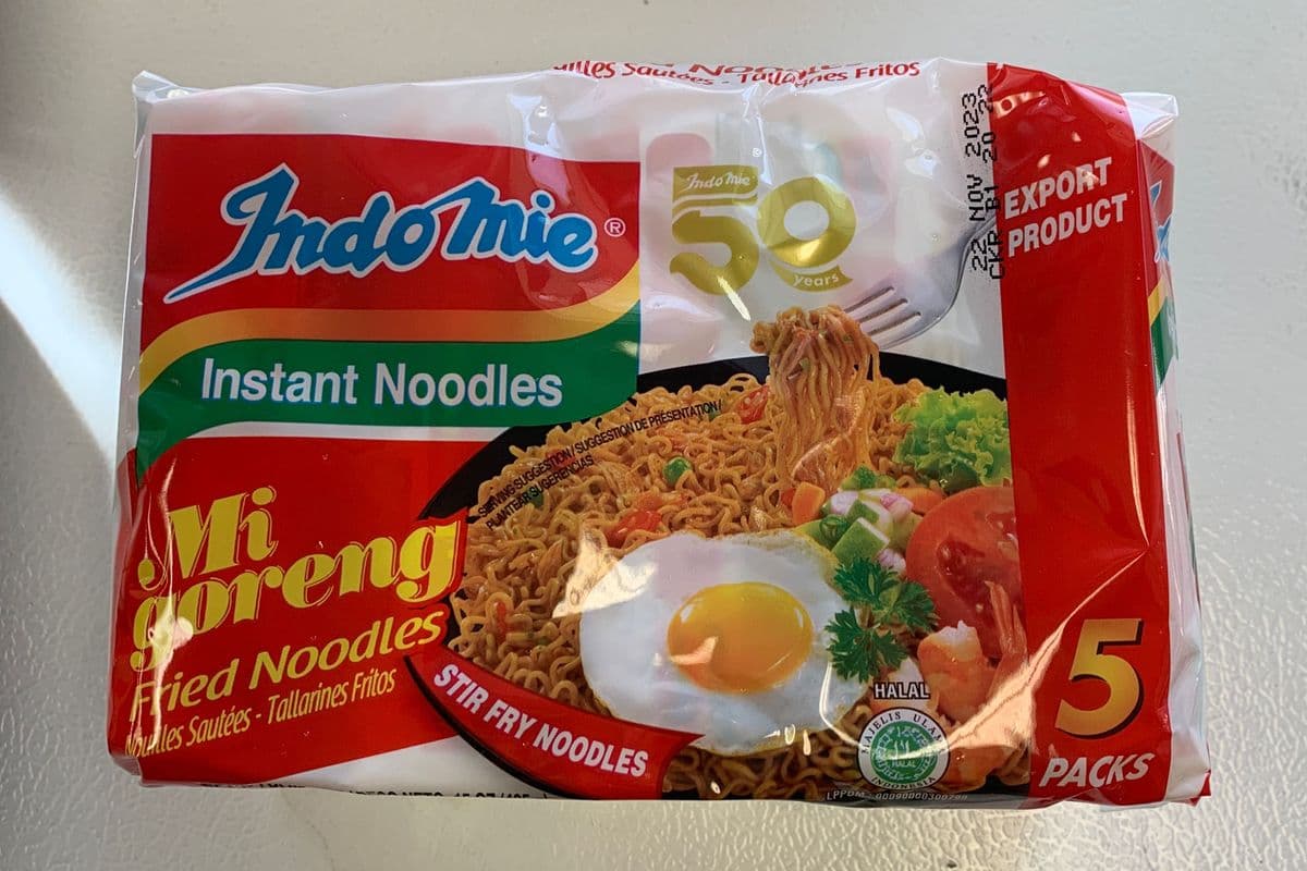 5 pack Indomie Mi Goreng
